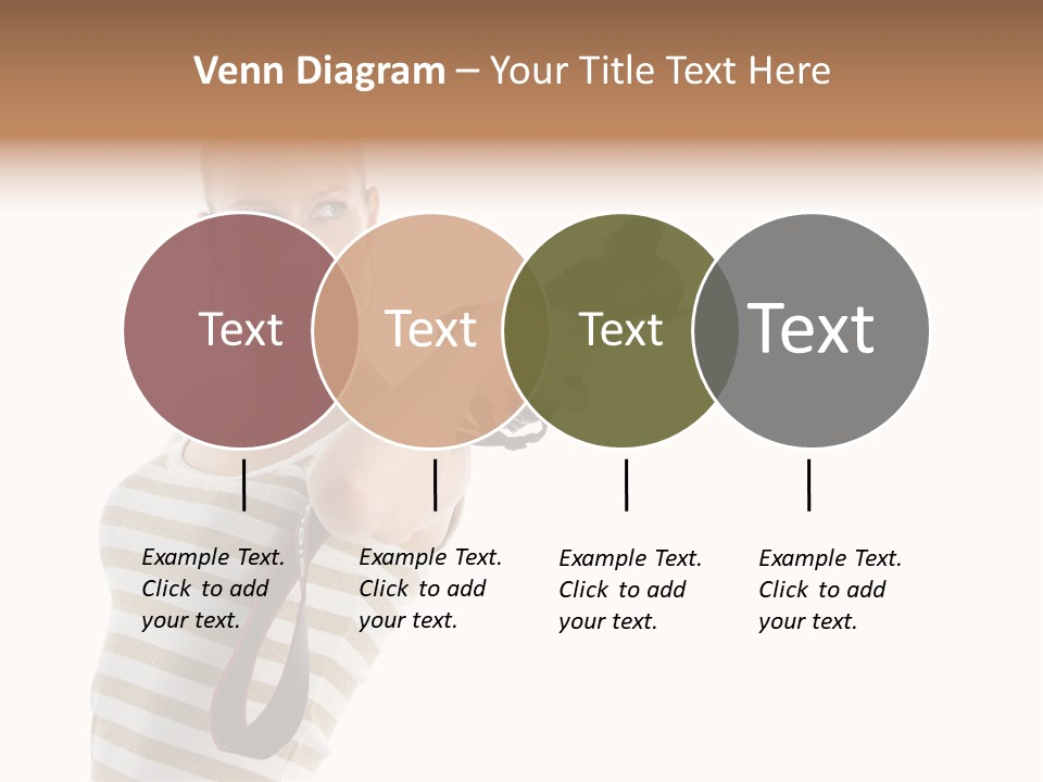 Beauty Lens White PowerPoint Template