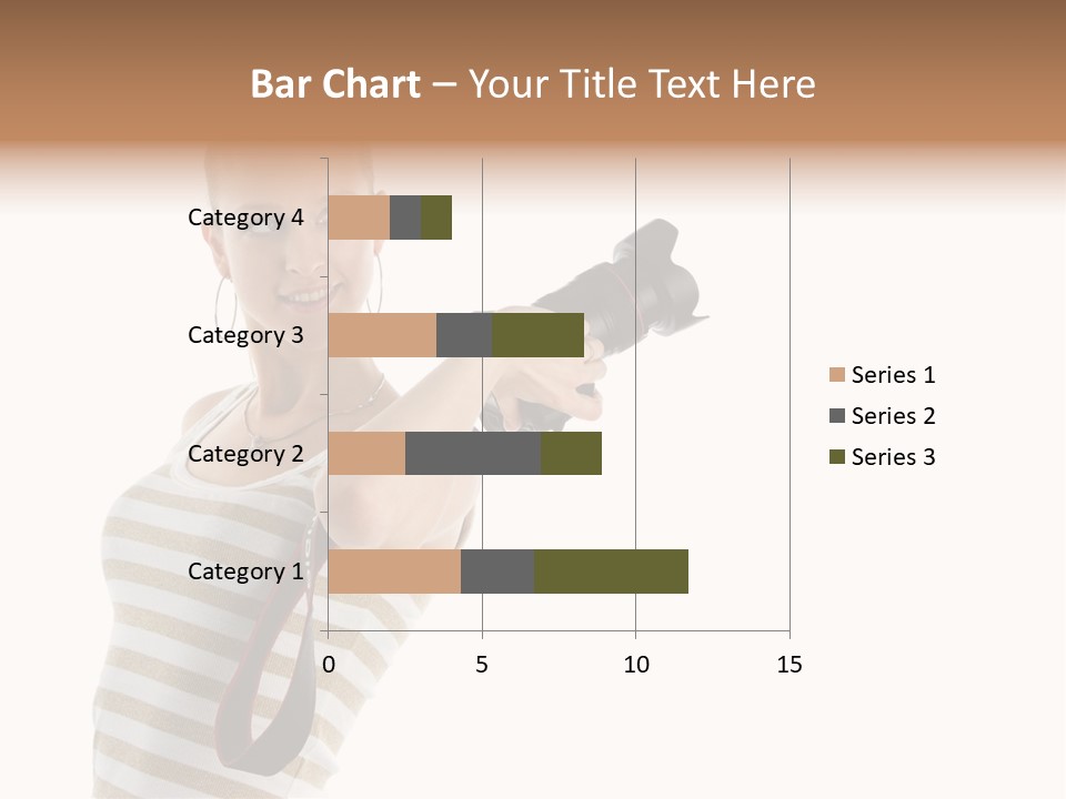 Beauty Lens White PowerPoint Template