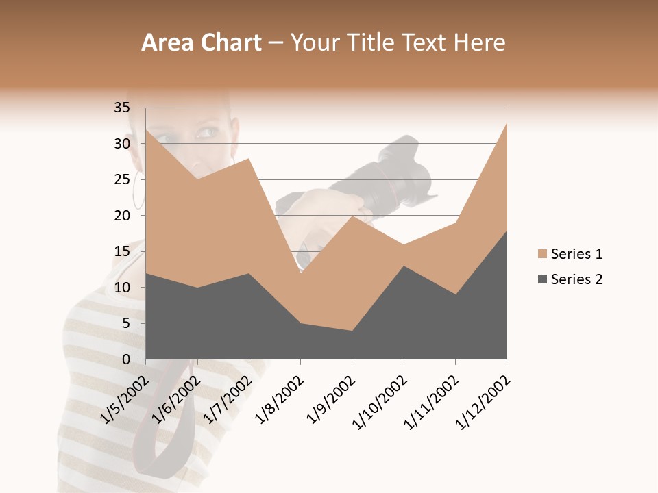Beauty Lens White PowerPoint Template