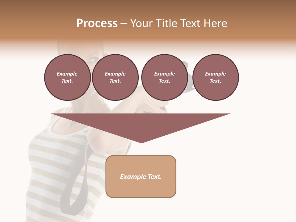 Beauty Lens White PowerPoint Template