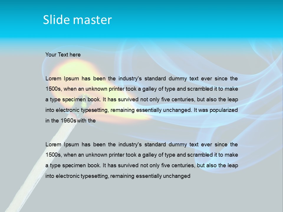 Arson Color Backgrounds PowerPoint Template