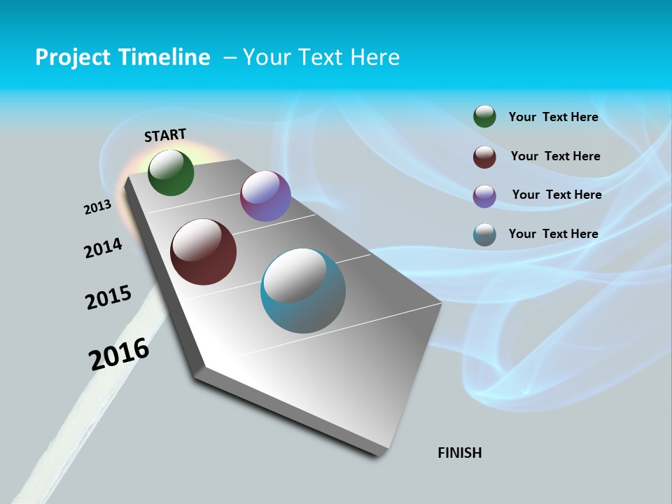 Arson Color Backgrounds PowerPoint Template