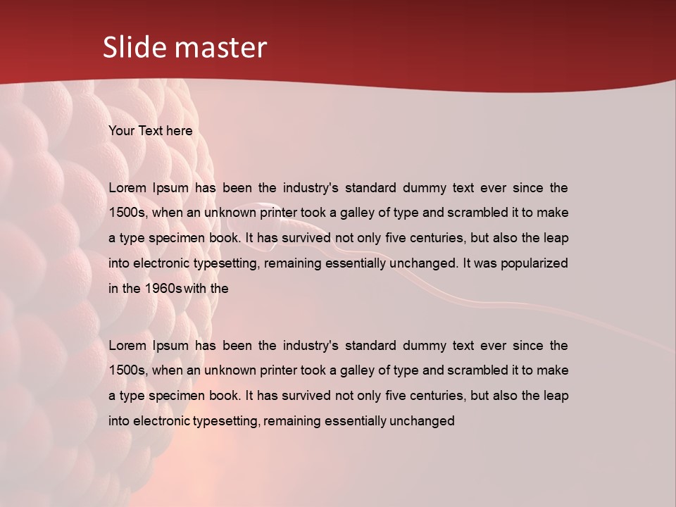 Procreation Research Gender PowerPoint Template