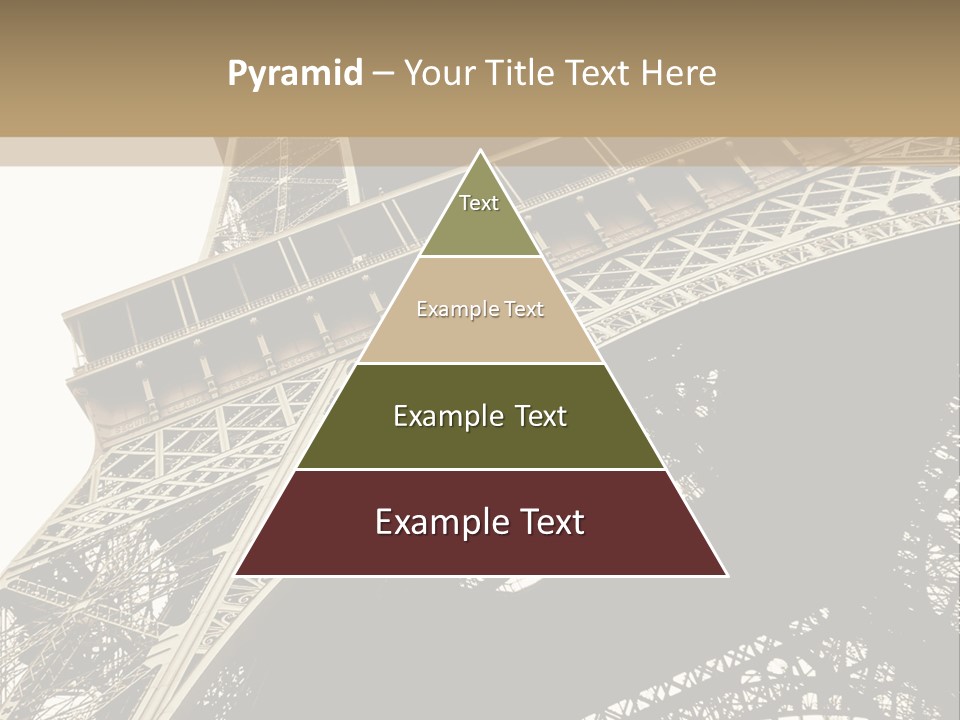 Metal Paris City PowerPoint Template