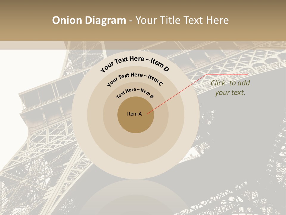 Metal Paris City PowerPoint Template