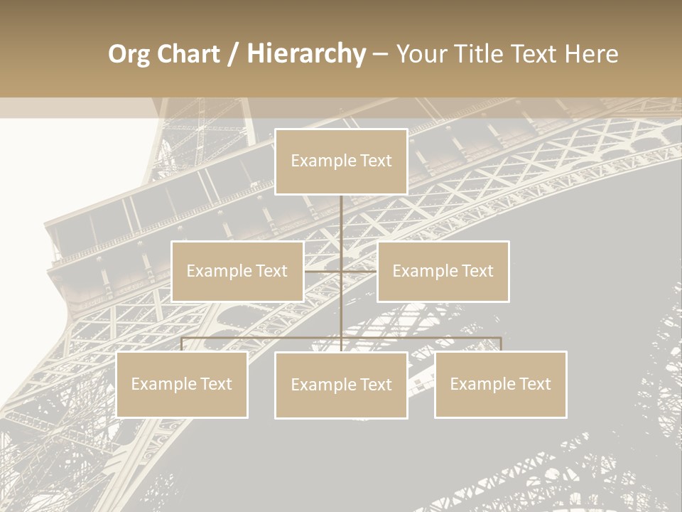 Metal Paris City PowerPoint Template