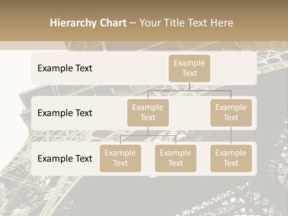 Metal Paris City PowerPoint Template