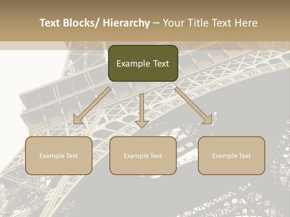 Metal Paris City PowerPoint Template