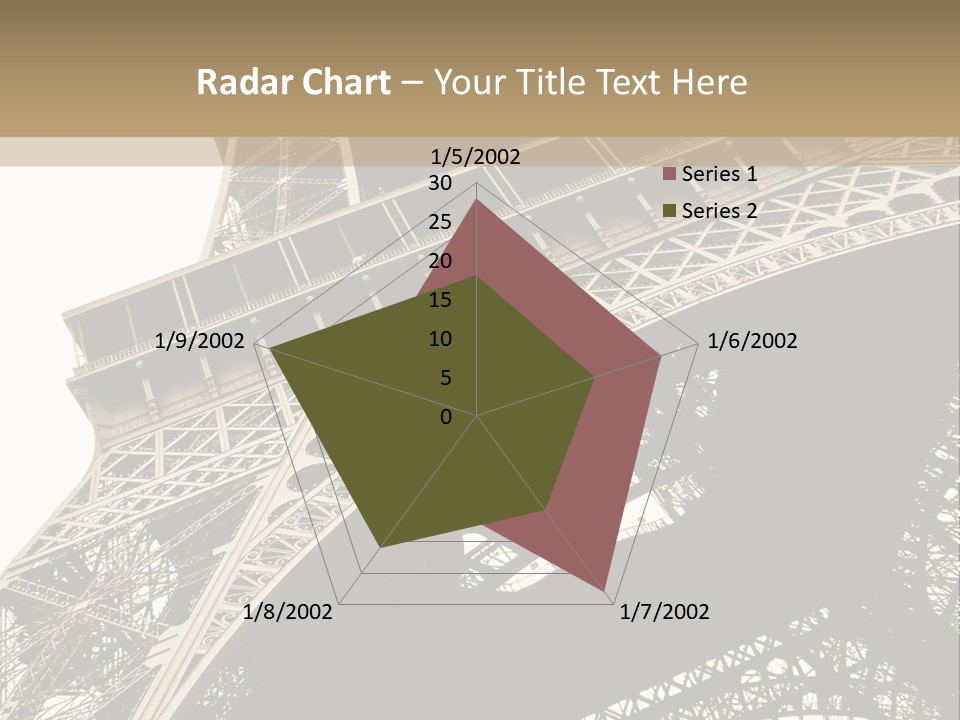 Metal Paris City PowerPoint Template