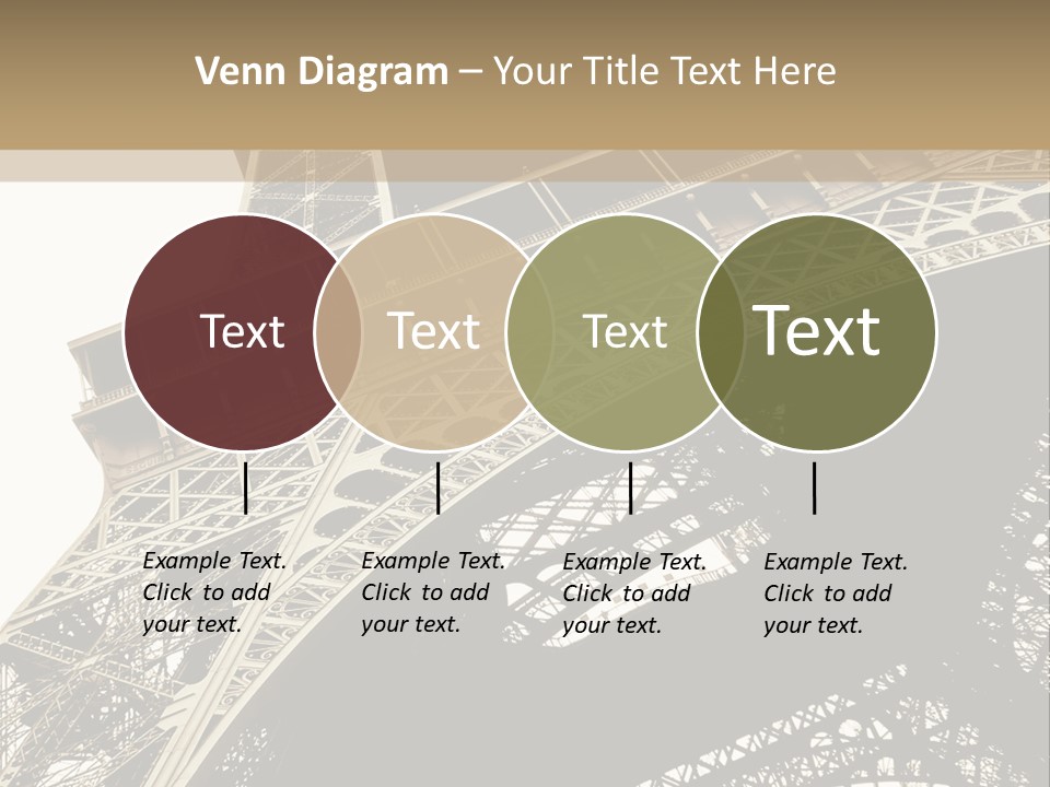 Metal Paris City PowerPoint Template