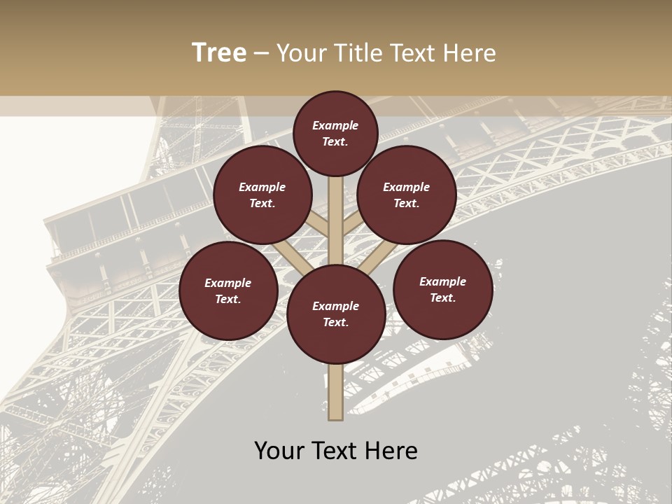 Metal Paris City PowerPoint Template