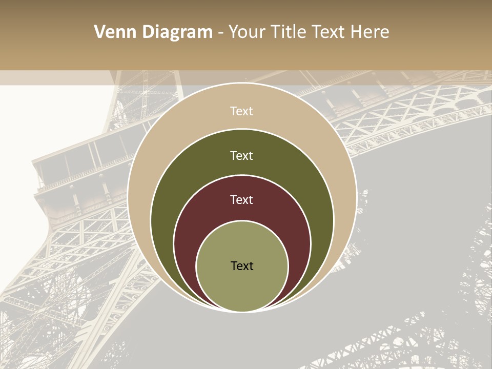 Metal Paris City PowerPoint Template