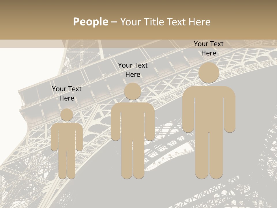 Metal Paris City PowerPoint Template