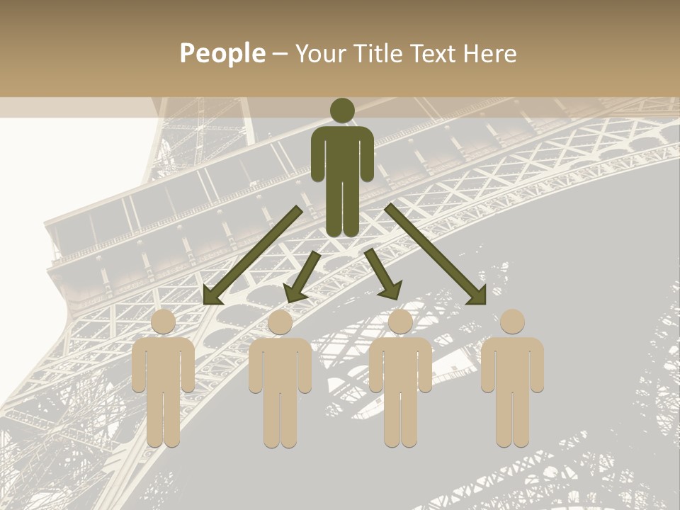 Metal Paris City PowerPoint Template