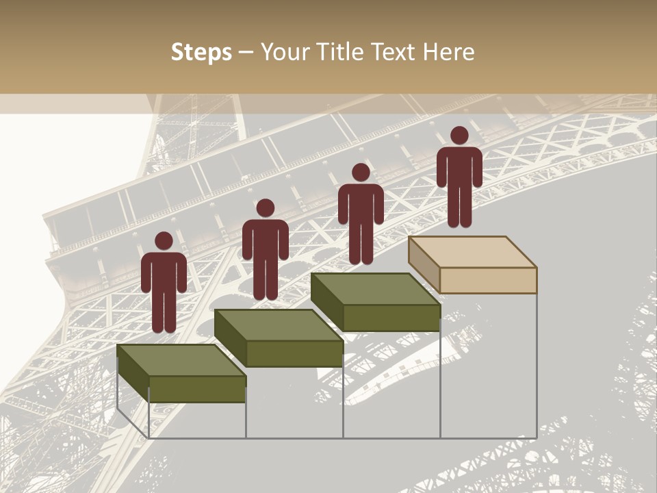 Metal Paris City PowerPoint Template