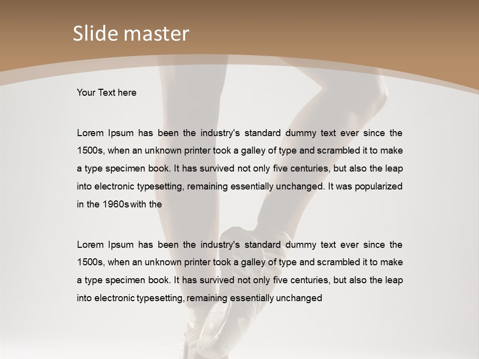Fitness Style Performance PowerPoint Template