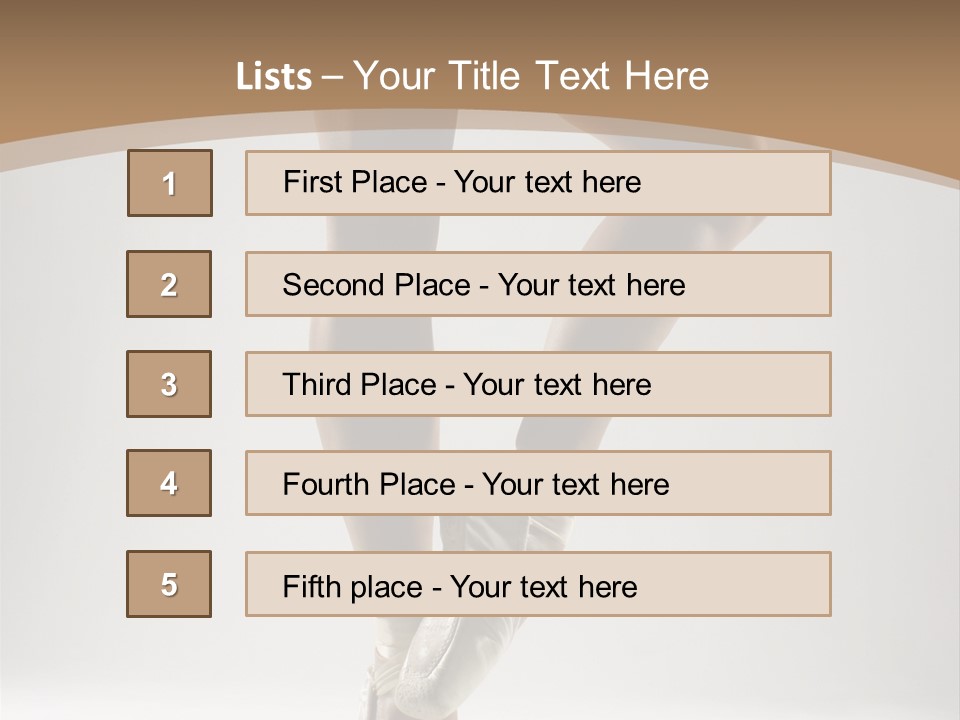 Fitness Style Performance PowerPoint Template