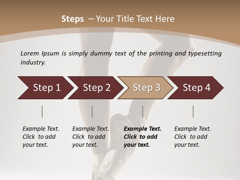 Fitness Style Performance PowerPoint Template