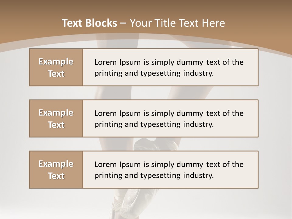 Fitness Style Performance PowerPoint Template
