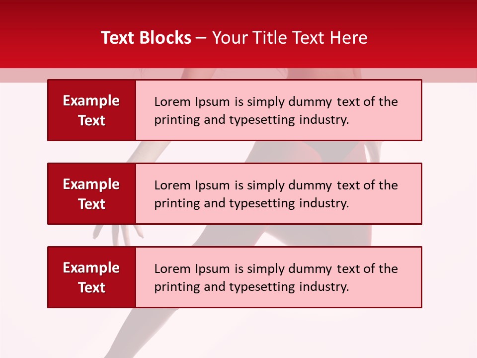 Exercise Gymnastic Moving PowerPoint Template