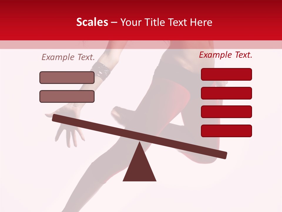 Exercise Gymnastic Moving PowerPoint Template