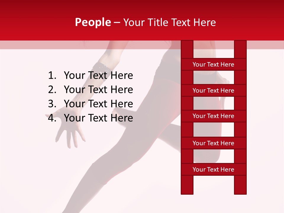 Exercise Gymnastic Moving PowerPoint Template