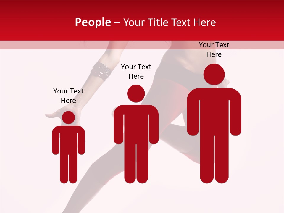 Exercise Gymnastic Moving PowerPoint Template