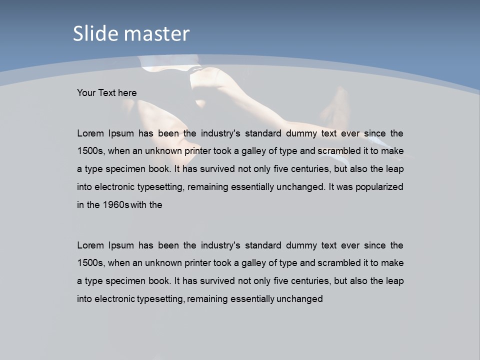 Vertical Jump One PowerPoint Template