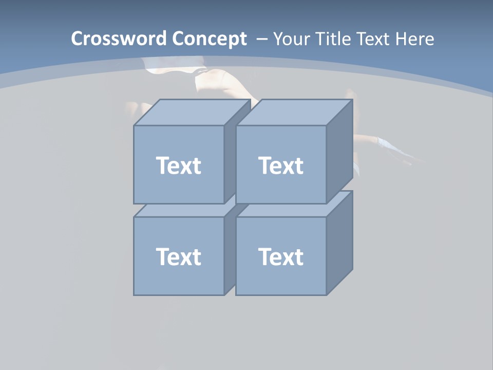 Vertical Jump One PowerPoint Template