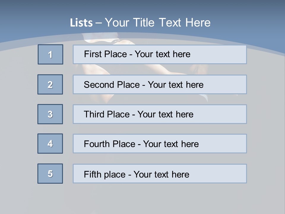 Vertical Jump One PowerPoint Template