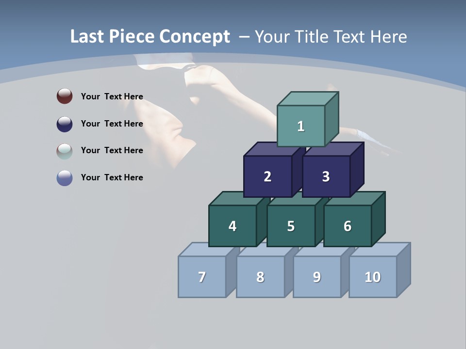Vertical Jump One PowerPoint Template
