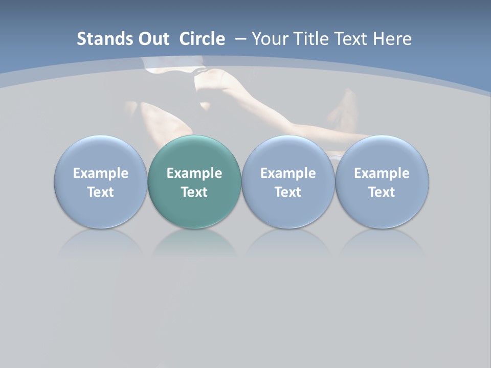 Vertical Jump One PowerPoint Template