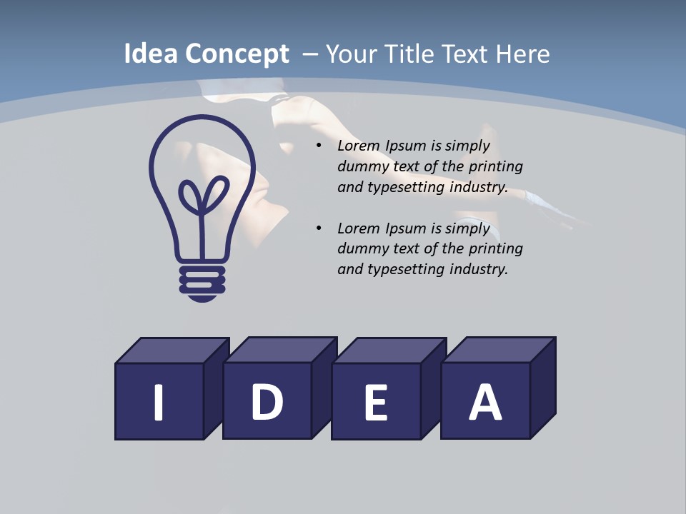 Vertical Jump One PowerPoint Template