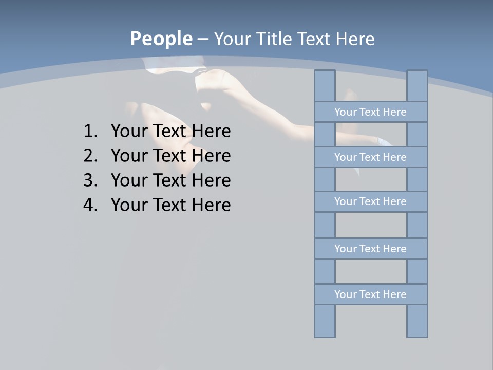 Vertical Jump One PowerPoint Template