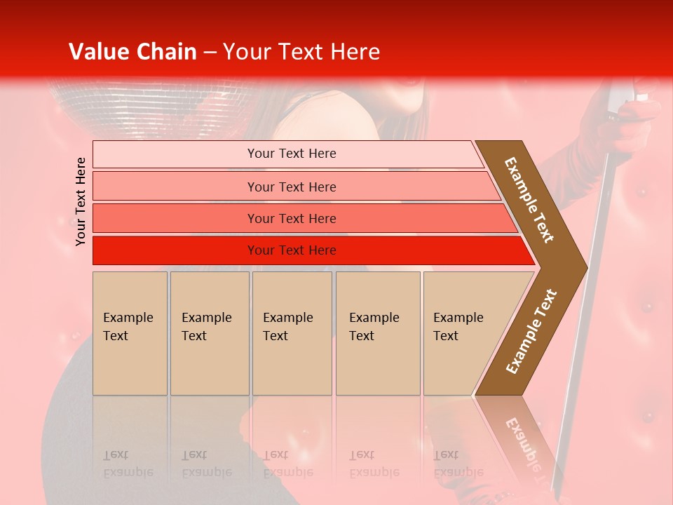 A Woman In A Green Dress Holding A Microphone PowerPoint Template