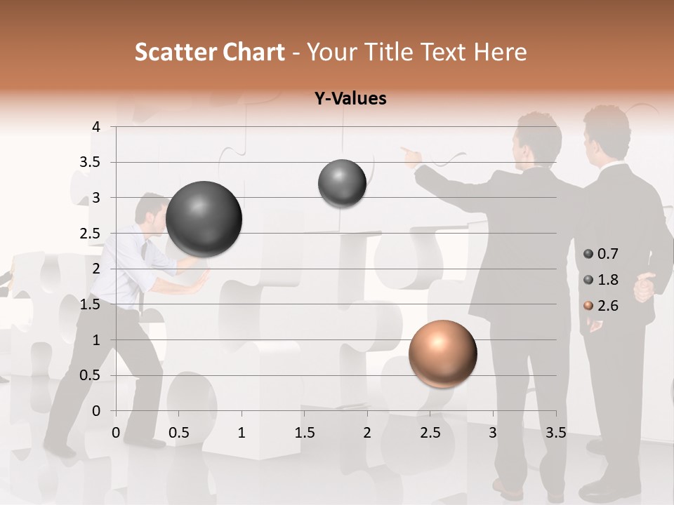 A Group Of Men Standing Next To Each Other In Front Of A Wall PowerPoint Template