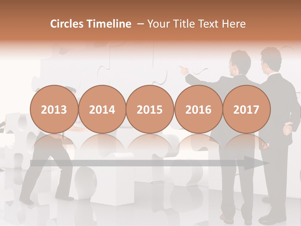 A Group Of Men Standing Next To Each Other In Front Of A Wall PowerPoint Template