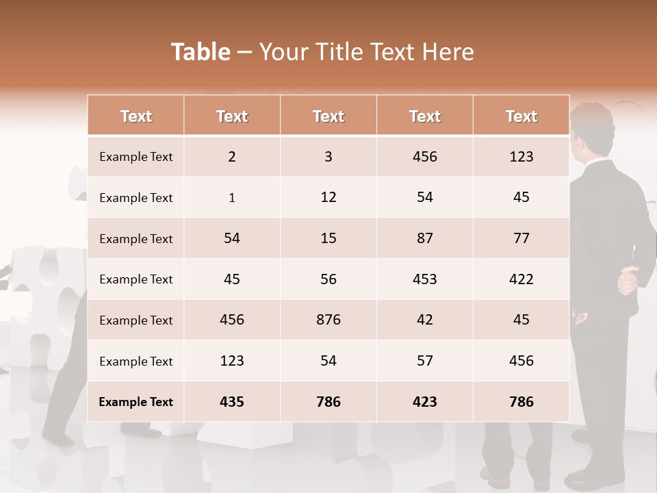 A Group Of Men Standing Next To Each Other In Front Of A Wall PowerPoint Template