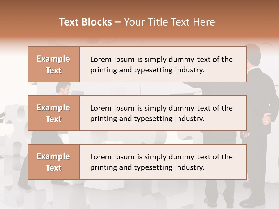 A Group Of Men Standing Next To Each Other In Front Of A Wall PowerPoint Template