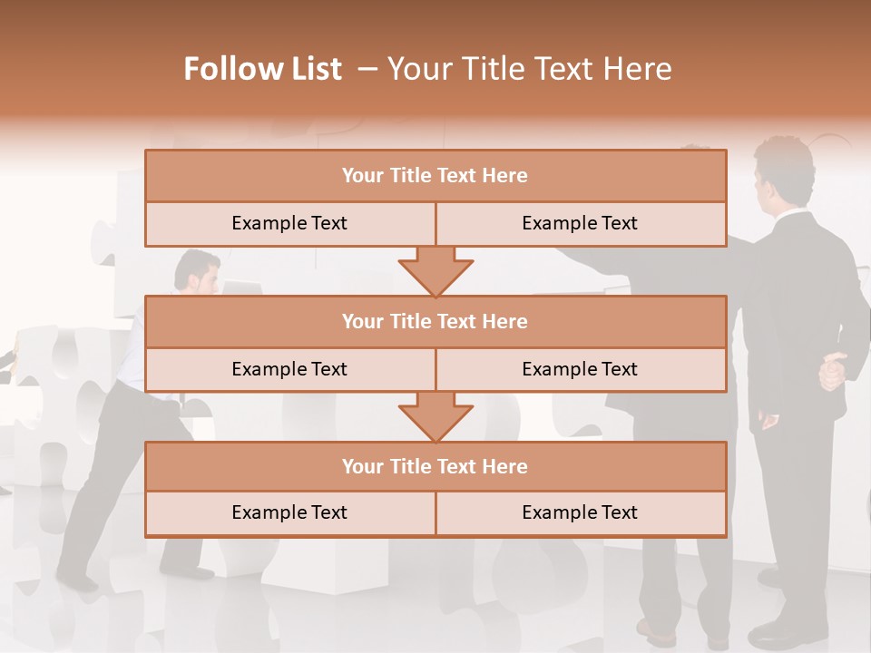 A Group Of Men Standing Next To Each Other In Front Of A Wall PowerPoint Template