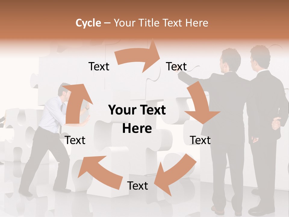 A Group Of Men Standing Next To Each Other In Front Of A Wall PowerPoint Template