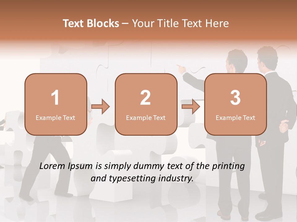 A Group Of Men Standing Next To Each Other In Front Of A Wall PowerPoint Template