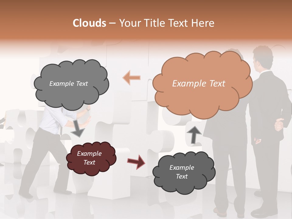 A Group Of Men Standing Next To Each Other In Front Of A Wall PowerPoint Template