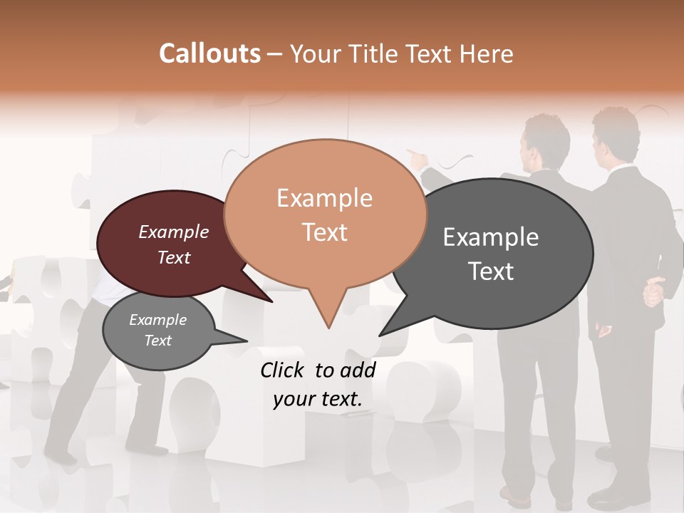 A Group Of Men Standing Next To Each Other In Front Of A Wall PowerPoint Template