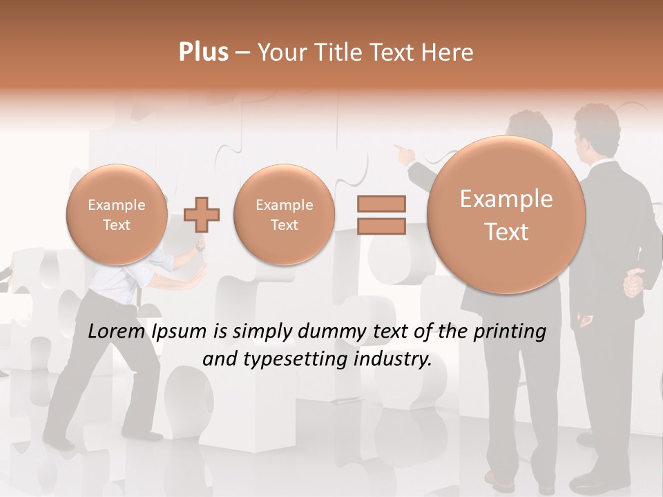 A Group Of Men Standing Next To Each Other In Front Of A Wall PowerPoint Template