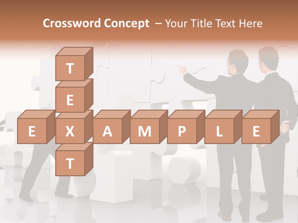 A Group Of Men Standing Next To Each Other In Front Of A Wall PowerPoint Template