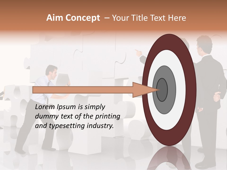 A Group Of Men Standing Next To Each Other In Front Of A Wall PowerPoint Template