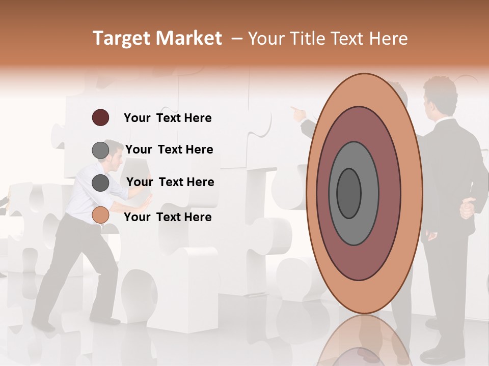 A Group Of Men Standing Next To Each Other In Front Of A Wall PowerPoint Template