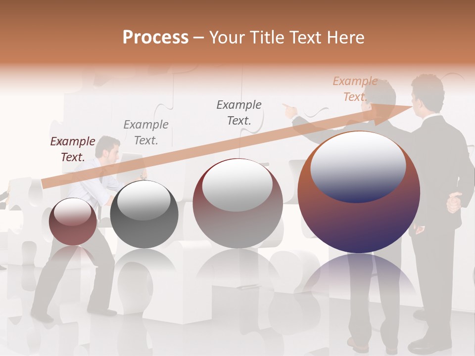 A Group Of Men Standing Next To Each Other In Front Of A Wall PowerPoint Template