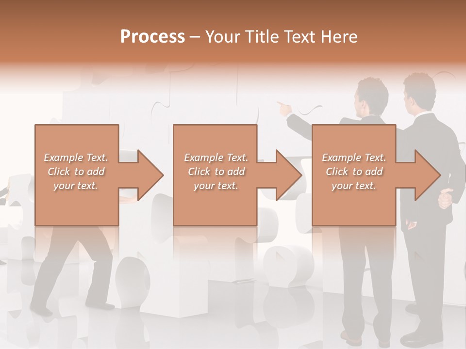 A Group Of Men Standing Next To Each Other In Front Of A Wall PowerPoint Template